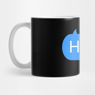 Hello Text Mug